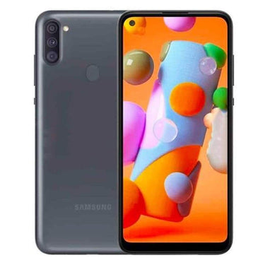 Samsung Galaxy A11 Single-SIM 32GB ROM + 2GB RAM 4G LTE Smartphone - Black - Mobiles